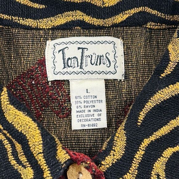 Vintage Zebra Button Down Collared Jacket - Picture 3 of 8